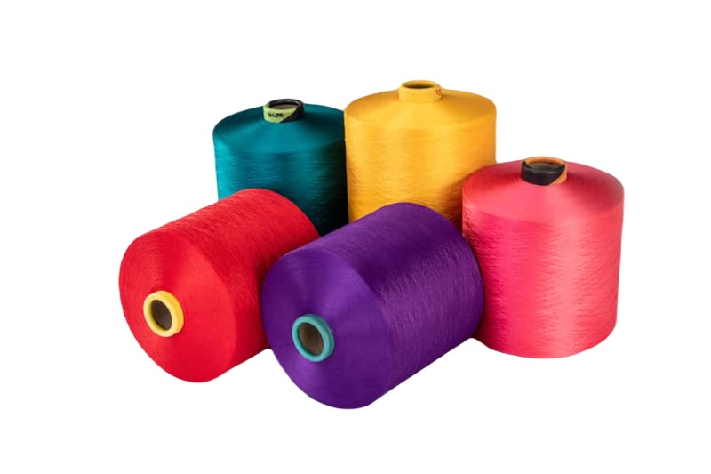 Recaycle Renkli Polyester İplik